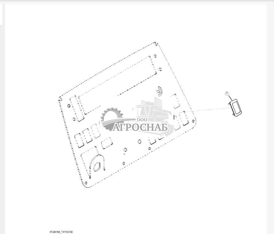 Штепсель переключателя без проблескового маячка 